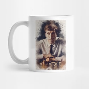 Bobby Fischer ✪ A TRIBUTE to The Legend ✪ Aesthetic Portrait of a chess master Mug